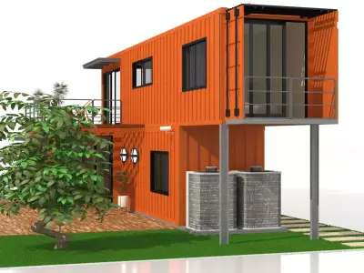 Container Villa  3D model
