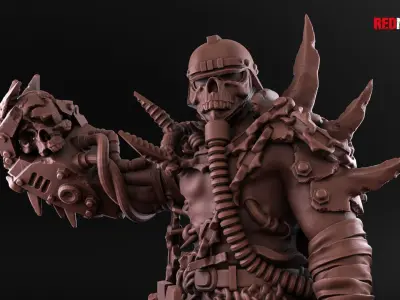 Renegade Death Division - Commander - Heretics 3D print model