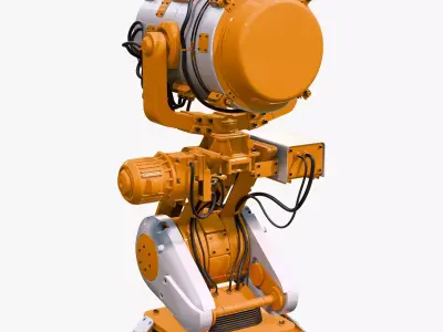 Automated Searchlight M1 3D model