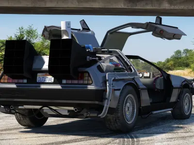  DeLorean DMC-12 Time Machine 