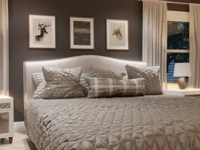 Contemporary Bedroom  3D model