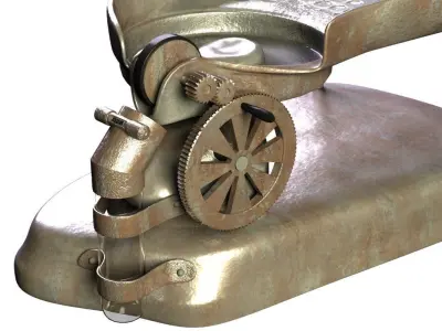 Coin Counting Machine 3D model