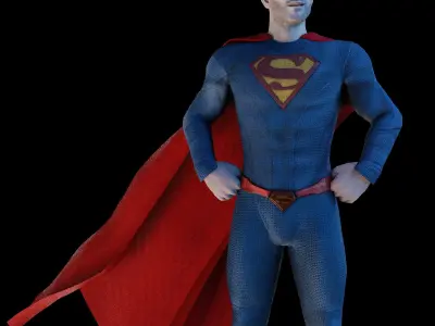 Superman from Superman And Lois CW 3D model