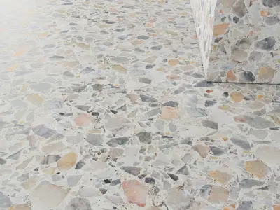 Terrazzo Porcelain tiles - set 03 Texture