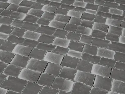 Rock Tile 4k Free 3D model