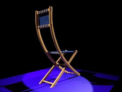 SILLA JARDIN 3D model