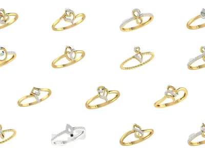 143 Light weight ring model  3D Model Pack