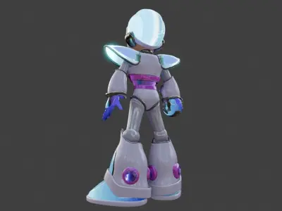 Megan - Not Rigged 3D model