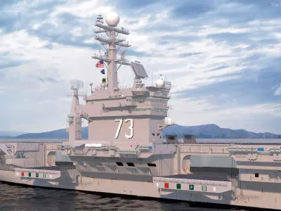  Aircraft Carrier George Washington CVN-73 