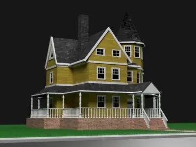 House victorian 3D model