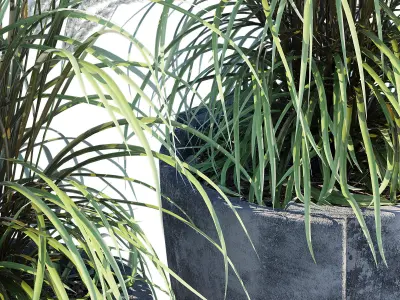 Concept cast stone 3D model