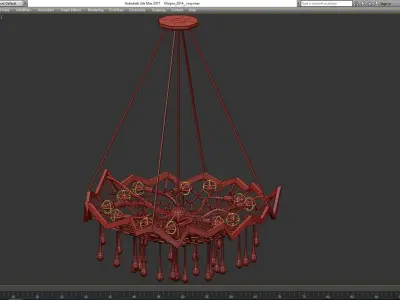 Chandeliers 3d models Collection 10 models Low-poly 3D model by 3dFront from CGTrader