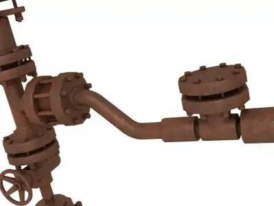 Oil Pump Stuffing Box 3D model