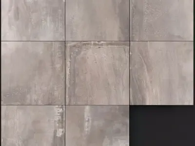 ABK Interno9 Silver 800x800 Set 3 3D model