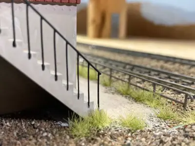 BUILD-0036 SJ Signal tower Gothenburg North in H0-scale 3D print model