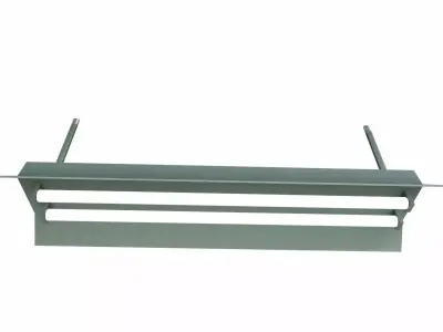 Roof hanging Light Low-poly 3D model