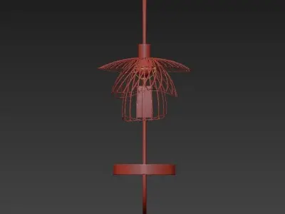 PAPILLON wall lamp 3D model