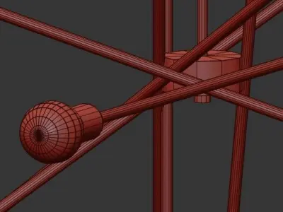 Scatter Burst 3D model