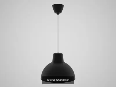 chandelier pendant light 3D Model Pack