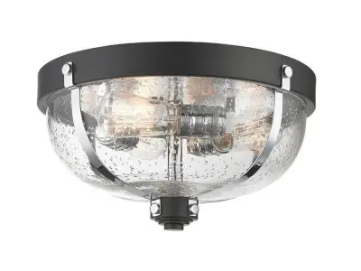 Lyndsey Light Lantern Bowl Flush Mount 3D model