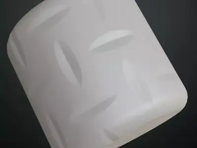 Interlocking Metal Cross Links PBR Seamless Texture