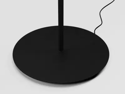 Floor lamp Ideal Lux COLONNA PT4 NERO 3D model