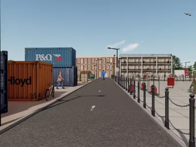 Shipyard Model 3D model