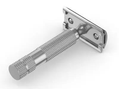 Classic Safety Razor 3D model