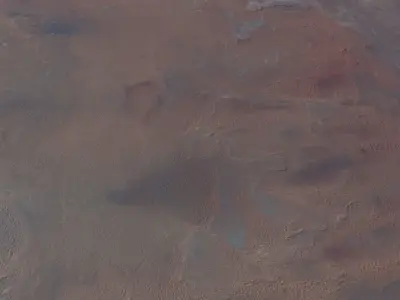 Desert Plains Landscape 3D model