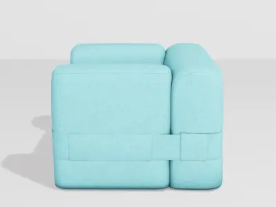  Noobist - Chair - cashabat Low-poly 3D model