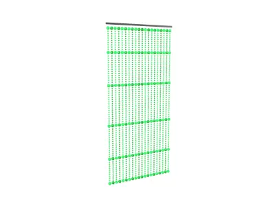 Door Beads V1 002 3D model