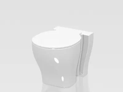 Toilet 005 3D model