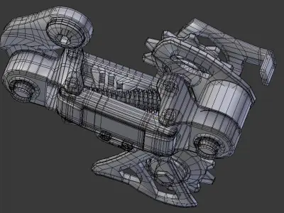 Derailleur Shimano SiS 3D model