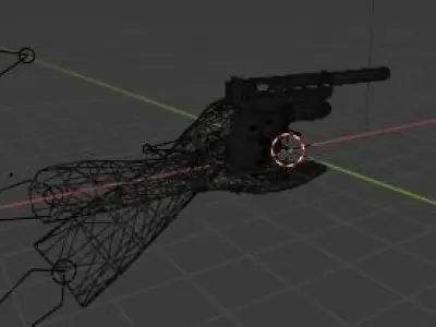 FPS Hands Low-poly 3D model