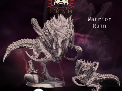 Xenoteras Warriors 2 3D print model