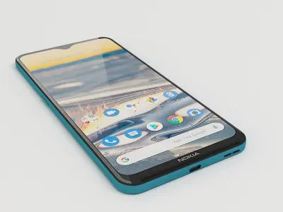 nokia 5 3 phone 3D model