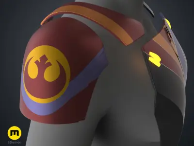 Sabine Wren armor from Ahsoka 3D print model