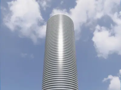 Parametric Building 1b4 3D model