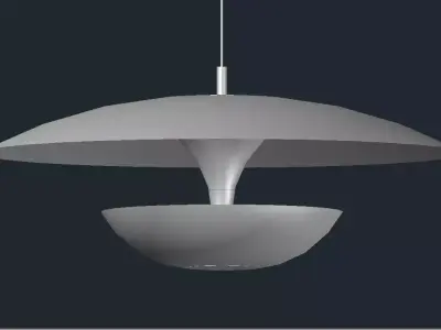 suspended light Free 3D model
