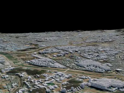 Daejeon - South Korea 3D model