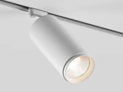 Track light HOKASU Tube Zoom TR4 Free 3D model