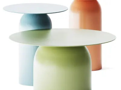 Freistil 154 Coffee Table set by Studioanise 3D model