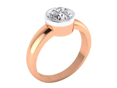  Women Ring Render 3dm STL MTL SLC JCD OBJ FBX Details 3D print model 6