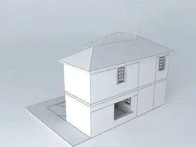 Italian House Free 3D model
