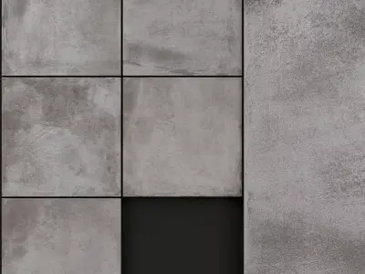 Keros Portland Acero 500x500 3D model