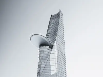 BITEXCO FINANCIAL TOWER Low-poly 3D model