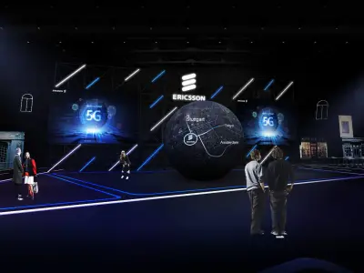 ericsson booth  3D model