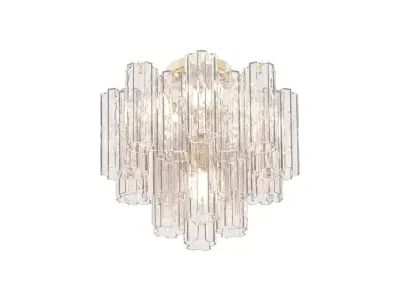 Addis 4 Light Semi Flush 3D model