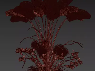 out door plant 1 3D model