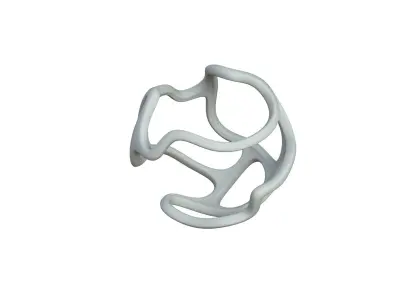 SciFi Cube Object No 38358 Low Poly Shape Texture